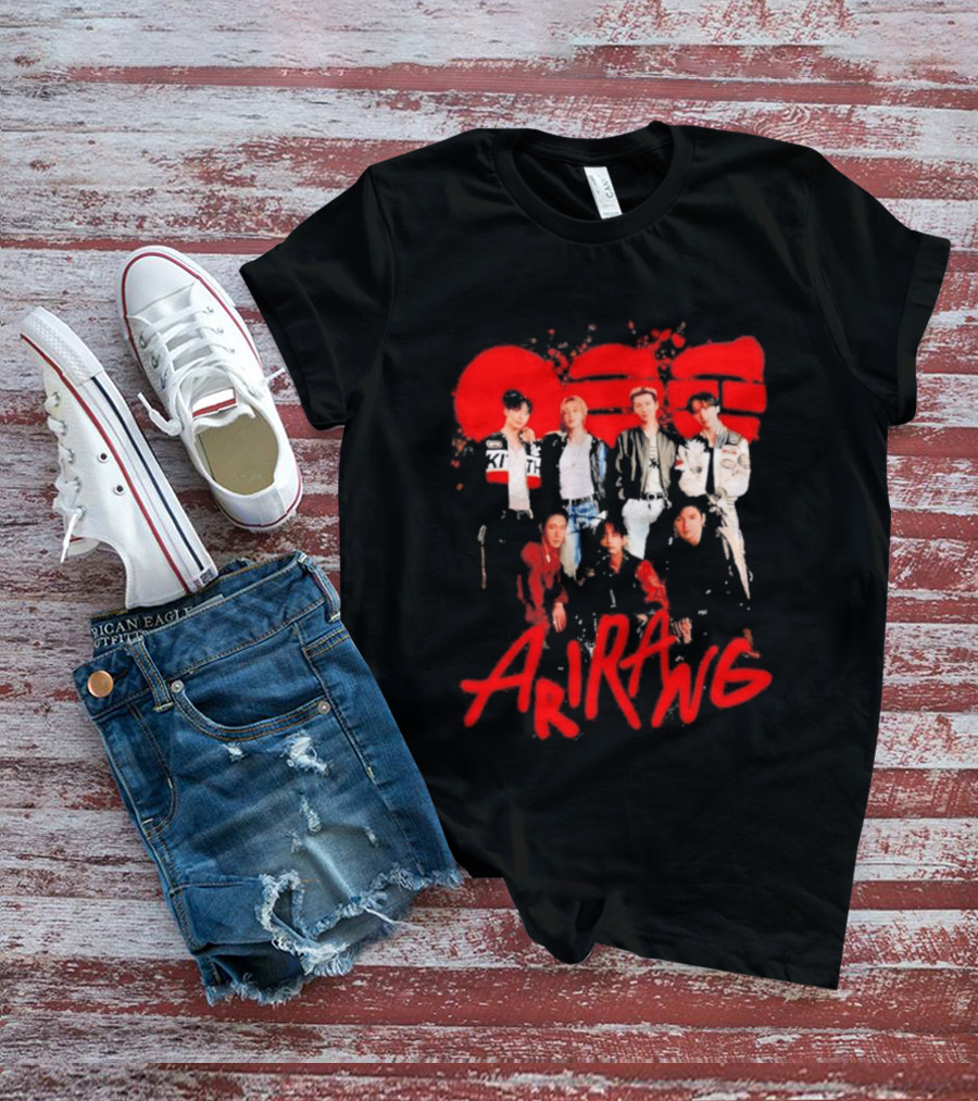 Bangtan Members Arirang Magazine Style Fashion Concept T-Shirt