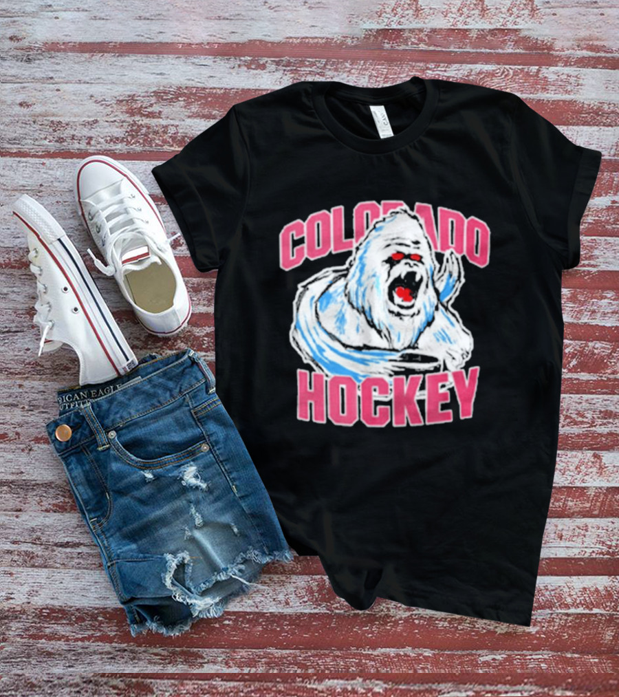 Colorado Hockey Yeti Rampage Cold Weather Beast T-Shirt