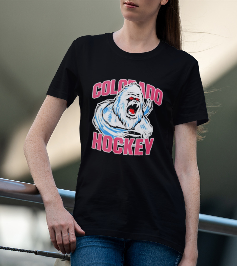 Colorado Hockey Yeti Rampage Cold Weather Beast T-Shirt