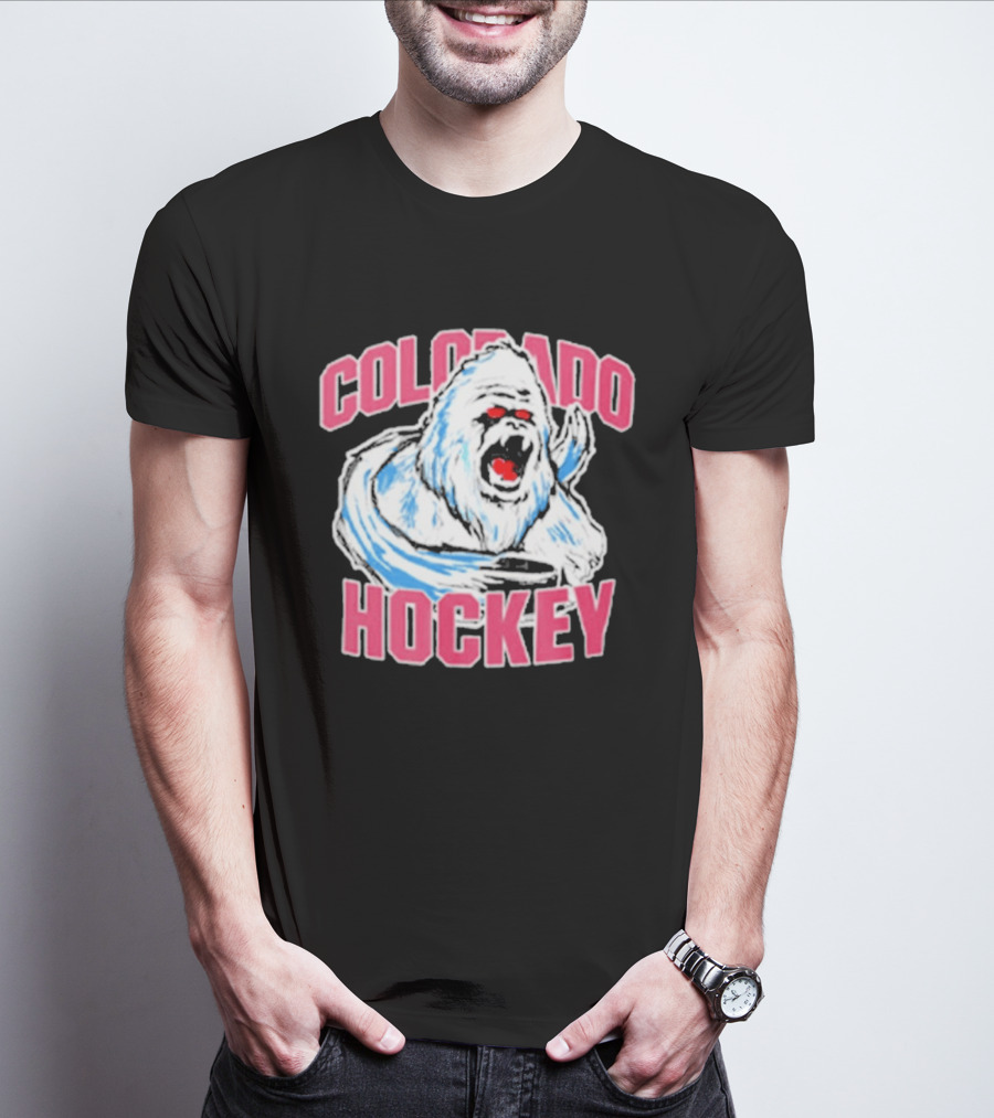 Colorado Hockey Yeti Rampage Cold Weather Beast T-Shirt