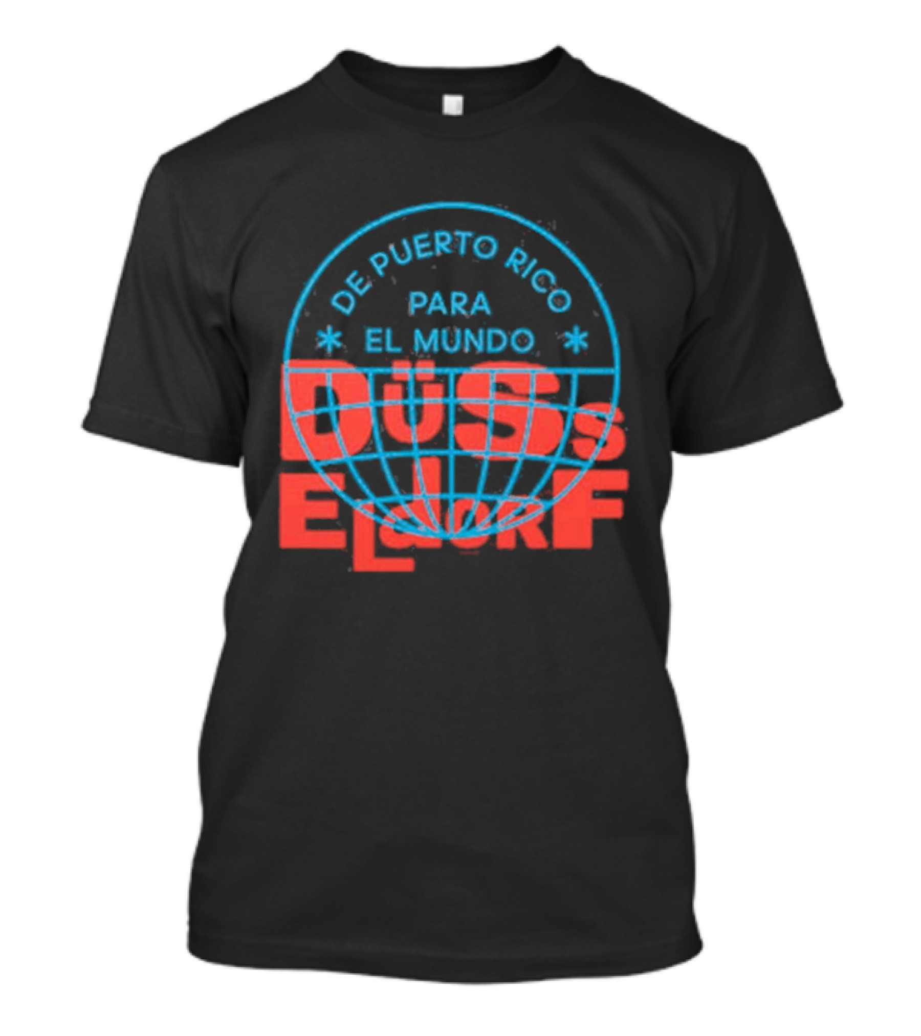 De Puerto Rico Para El Mundo Bad Bunny Dusseldorf T-Shirt