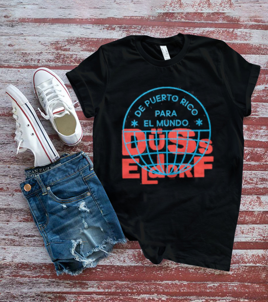 De Puerto Rico Para El Mundo Bad Bunny Dusseldorf T-Shirt