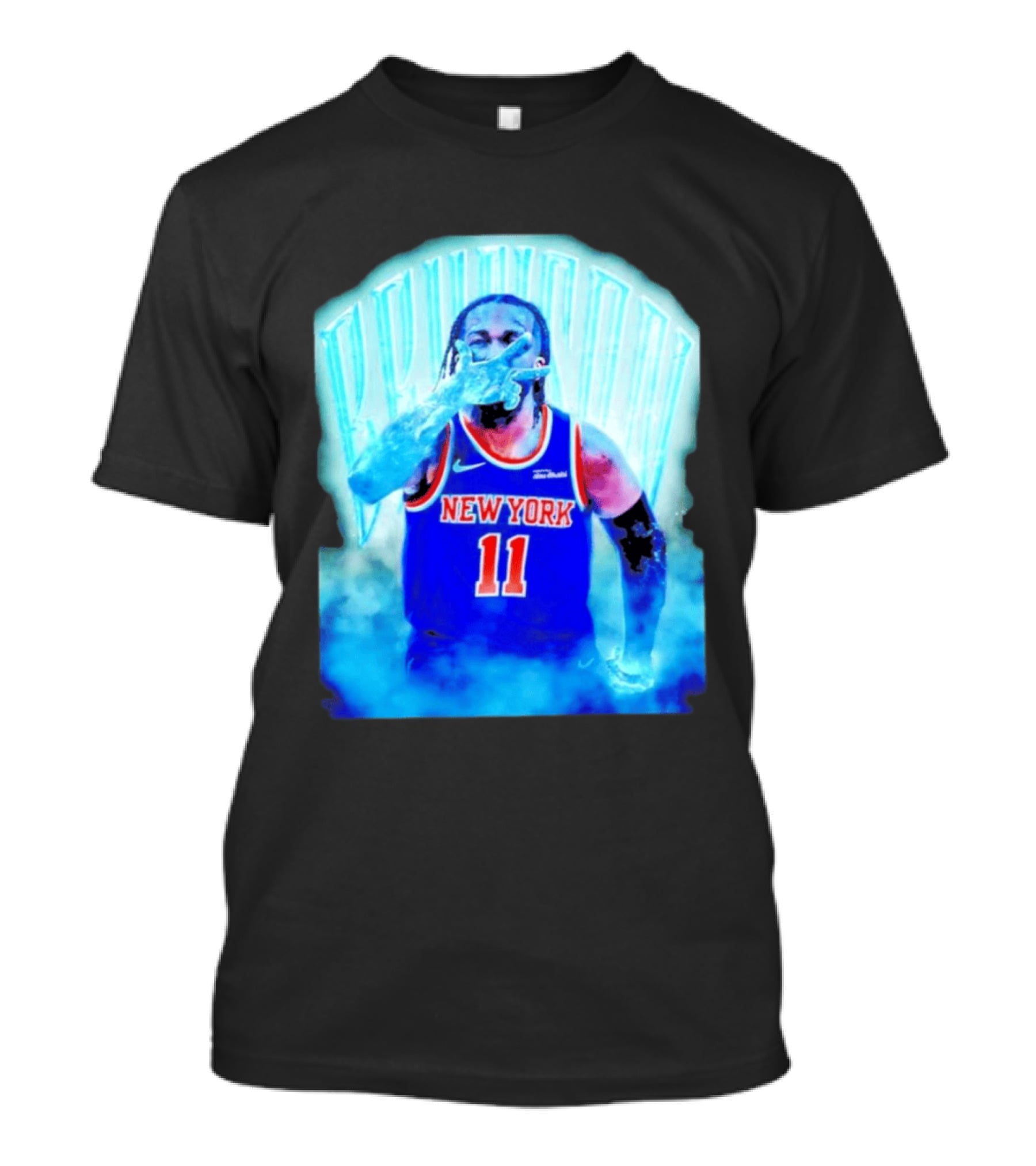 New York Ice Man Brunson 11 Jersey Knicks T-Shirt