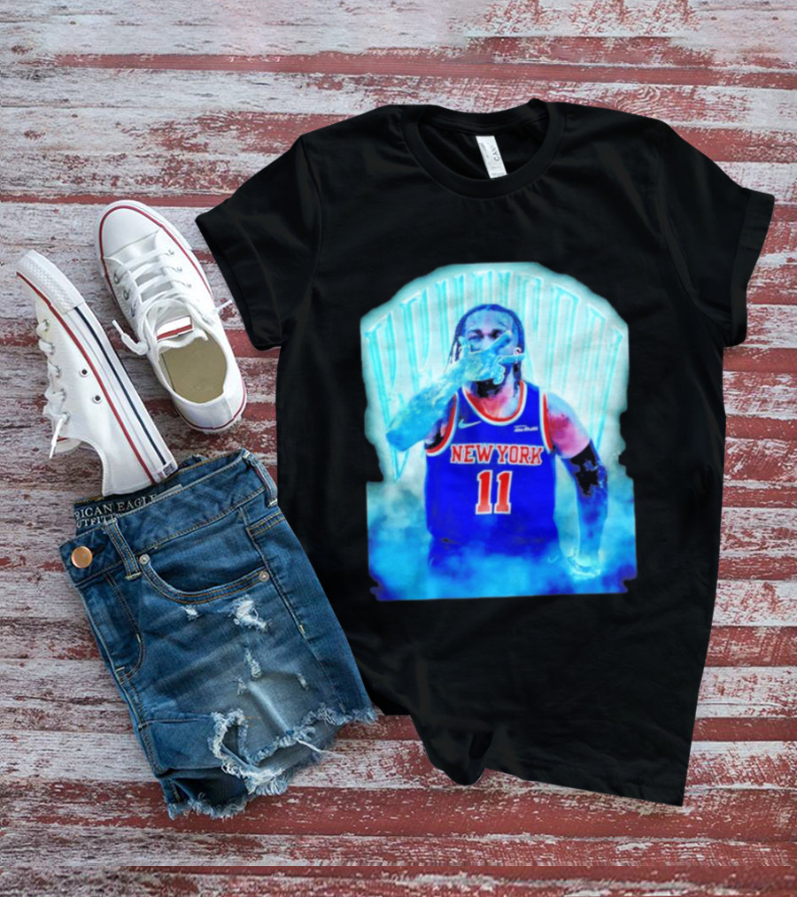New York Ice Man Brunson 11 Jersey Knicks T-Shirt