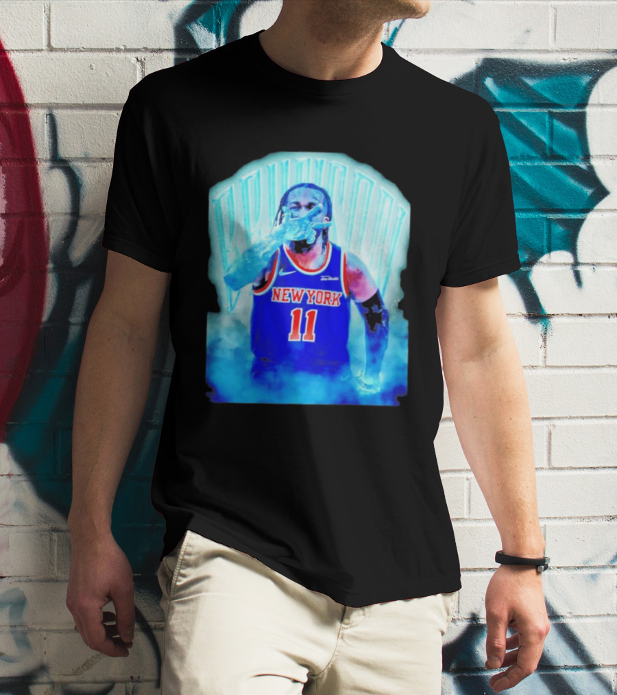 New York Ice Man Brunson 11 Jersey Knicks T-Shirt