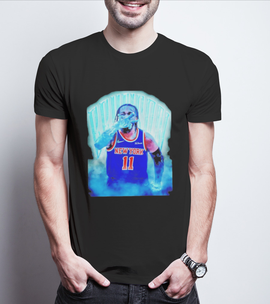 New York Ice Man Brunson 11 Jersey Knicks T-Shirt