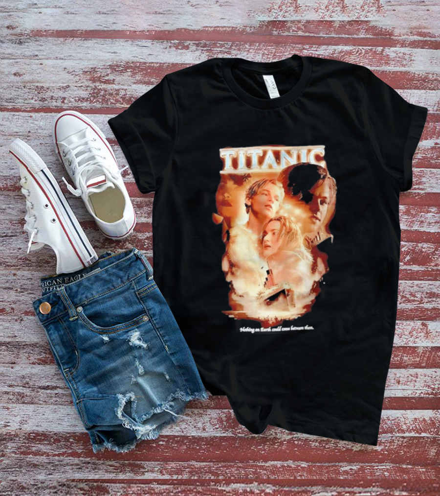 Titanic Jack Dawson Rose Dewitt Bukater Iconic Movie Romance T-Shirt