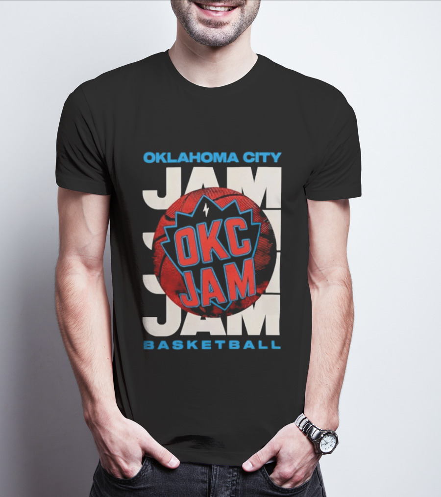 OKC Jam Oklahoma City Basketball Jam Jam Jam T-Shirt