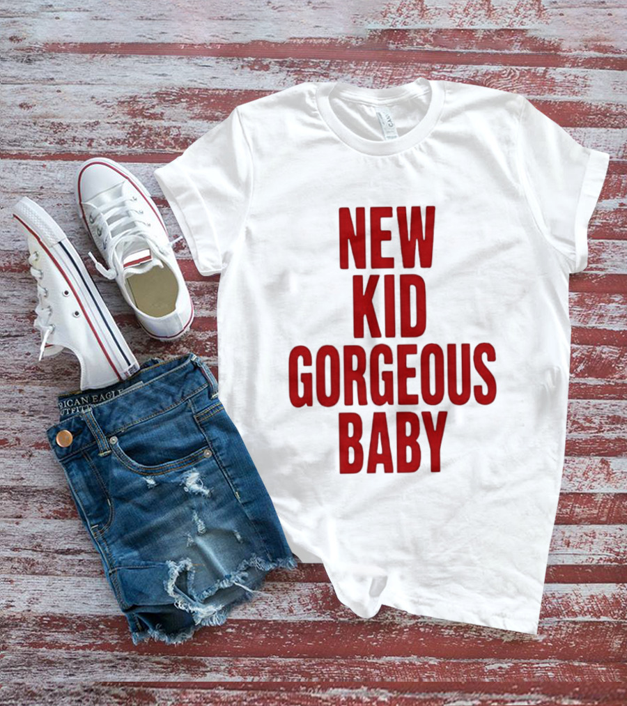 New Kid Gorgeous Baby John Mulaney Red T-Shirt