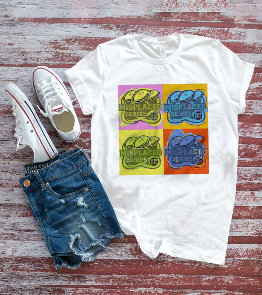 Misplaced Series 2026 Pop Art Coins Quadrant T-Shirt