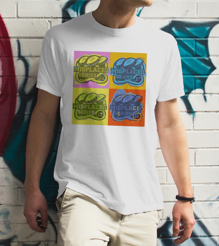 Misplaced Series 2026 Pop Art Coins Quadrant T-Shirt