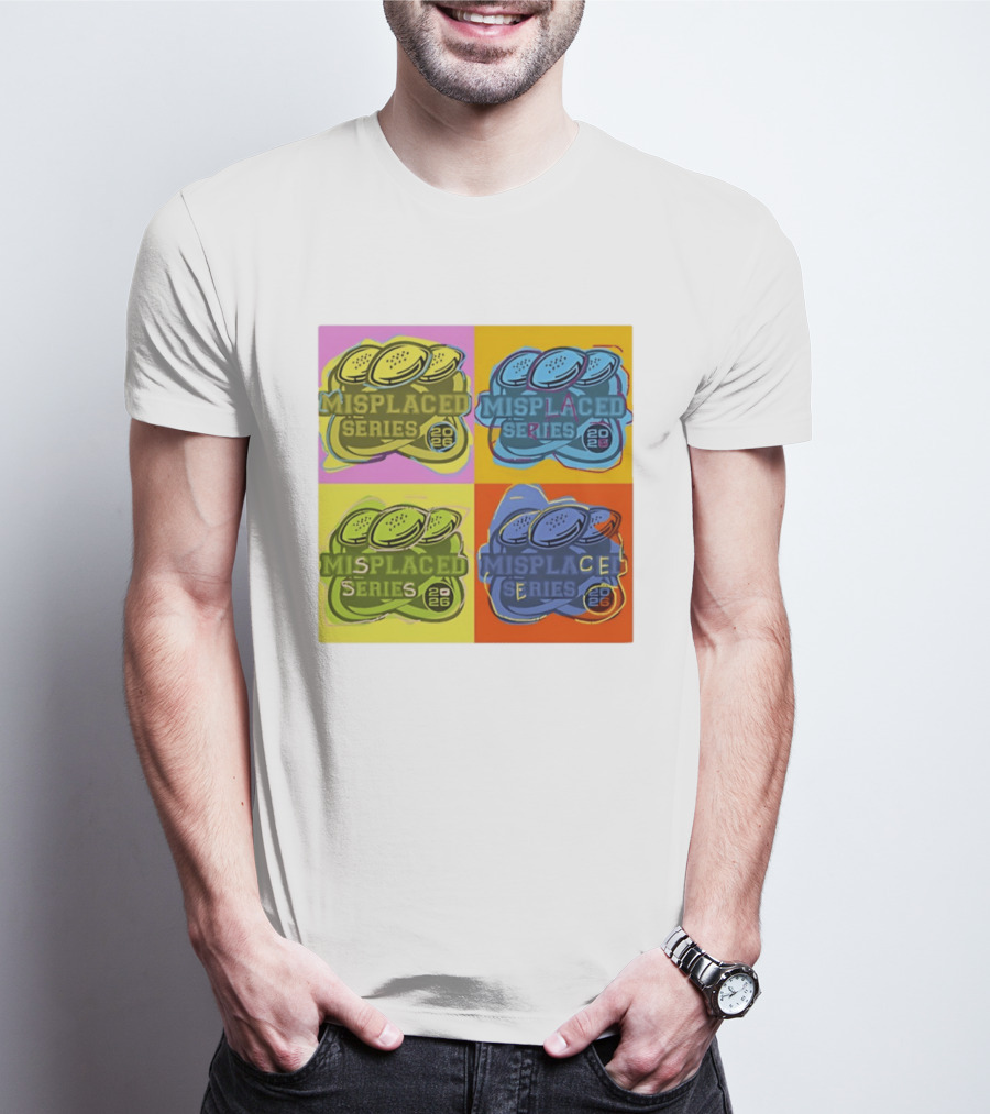 Misplaced Series 2026 Pop Art Coins Quadrant T-Shirt