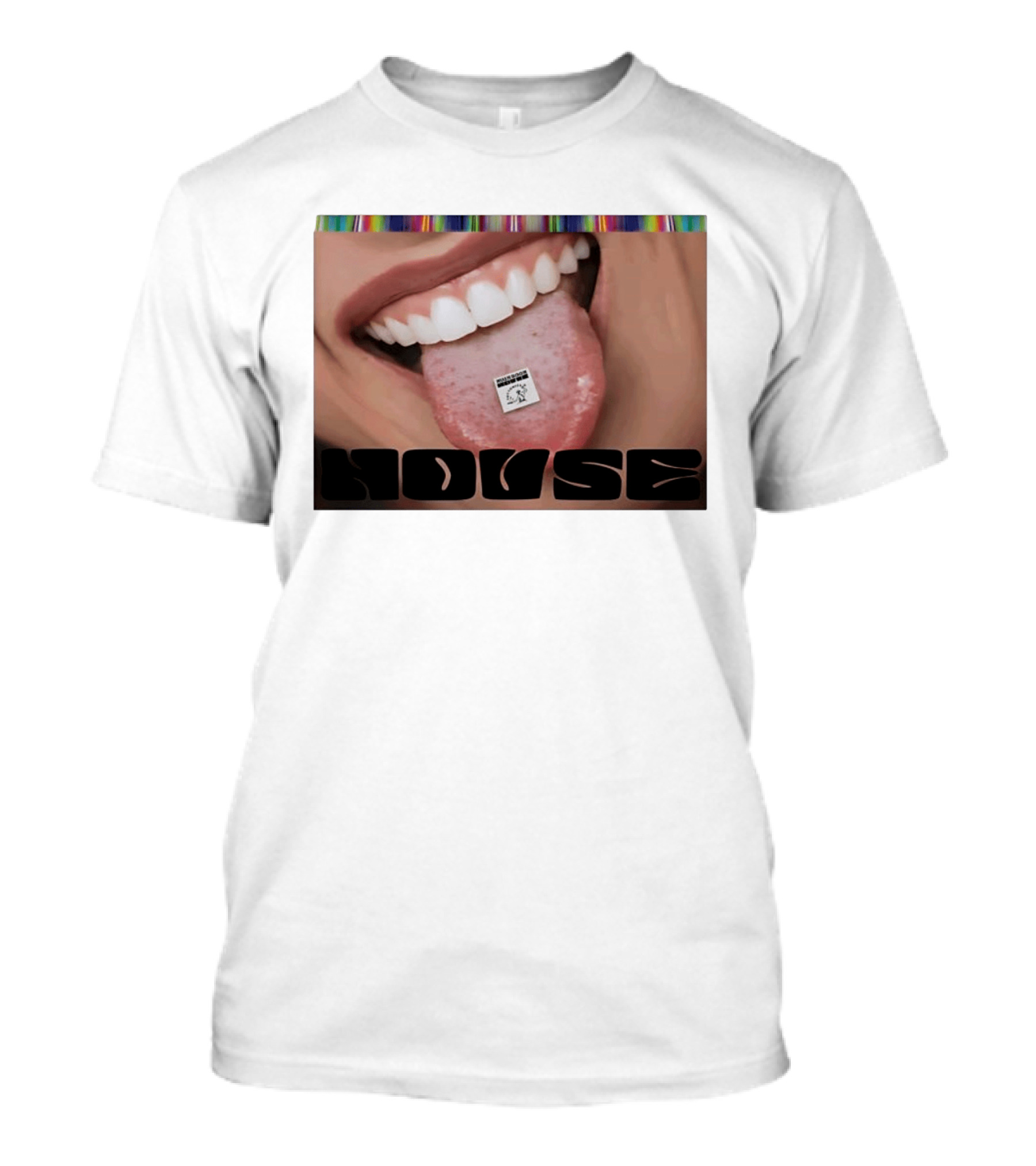 Mushroom Houses World Class Psychedelics House Rave LSD Acid House T-Shirt