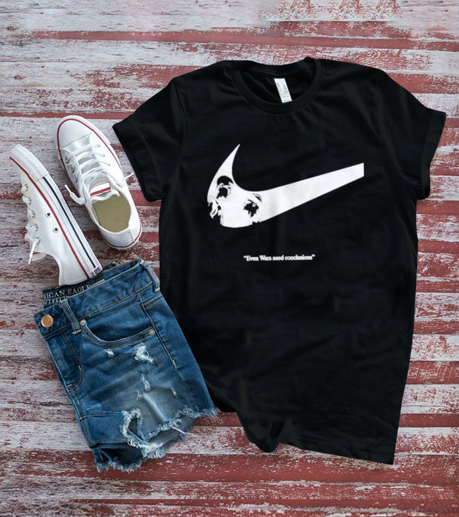 Wemby Vs Shai Even Wars Need Conclusions Nike Style Sneakerhead Mashup T-Shirt