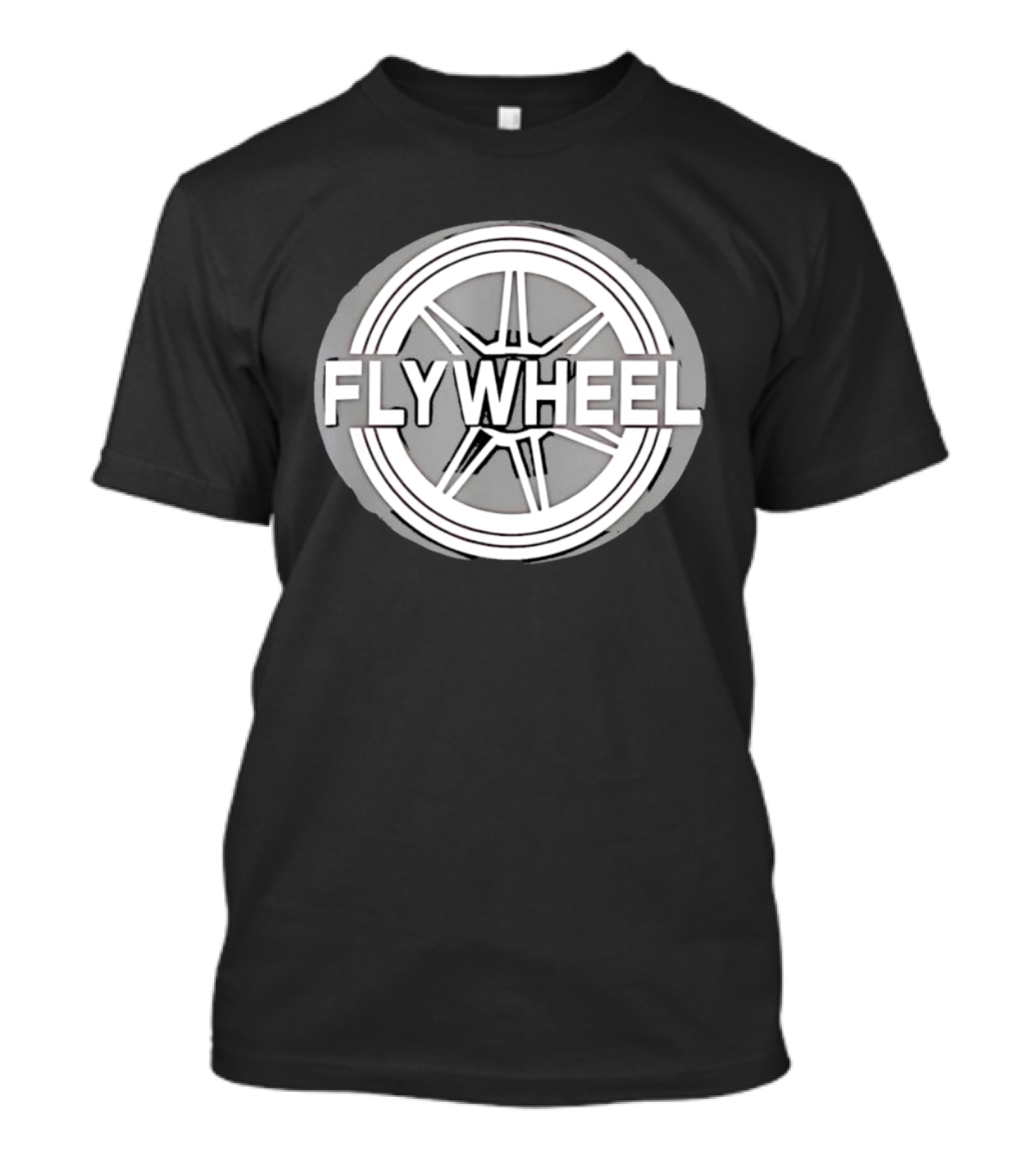 FLYWHEEL Circular Wheel Spoke T-Shirt