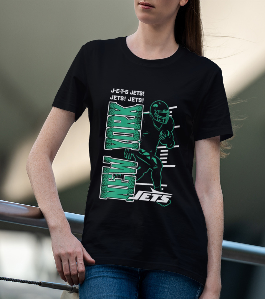 New York Jets Jets Football Player T-Shirt
