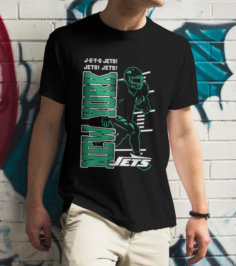 New York Jets Jets Football Player T-Shirt