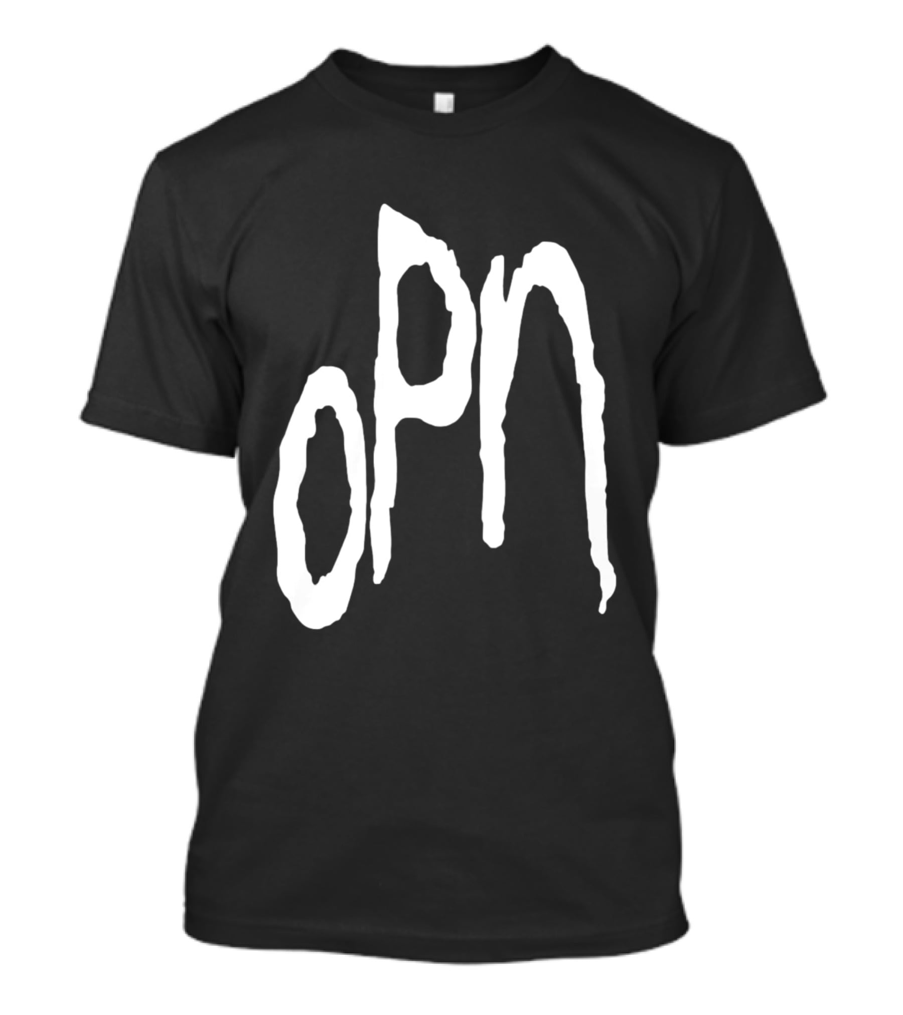 Oneohtrix Point Never OPN Stylized Text Hipster Band T-Shirt