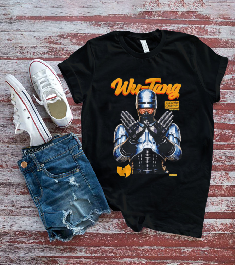 Wu Tang RoboCop Is For The Children Mashup T-Shirt