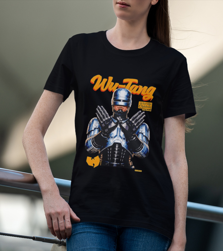 Wu Tang RoboCop Is For The Children Mashup T-Shirt