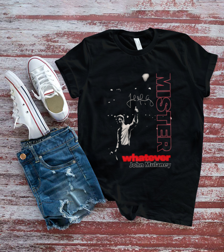Mister Whatever John Mulaney Tour 2026 Signed T-Shirt