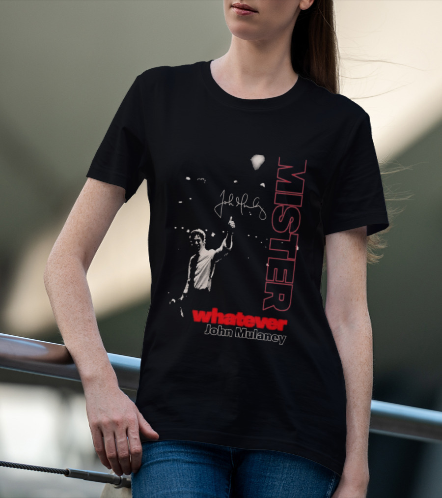 Mister Whatever John Mulaney Tour 2026 Signed T-Shirt