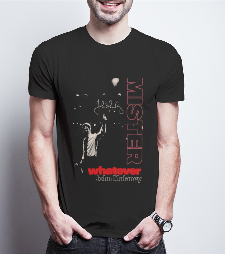 Mister Whatever John Mulaney Tour 2026 Signed T-Shirt