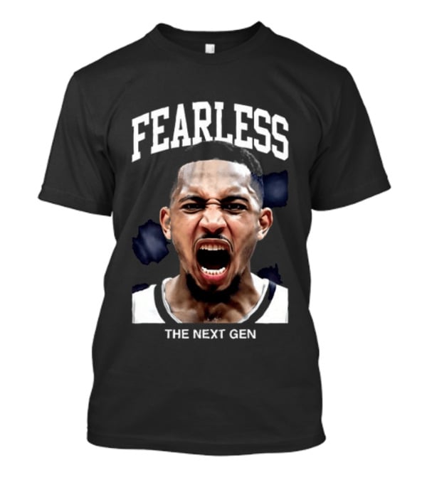 Fearless Dylan Harper San Antonio Basketball Rookie Star The Next Gen T-Shirt