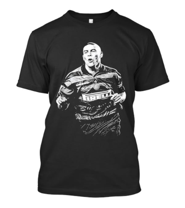 Ronaldo Inter Milan Pirelli Umbro Soccer Legend T-Shirt