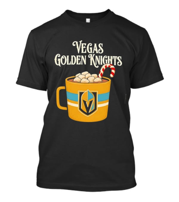 Vegas Golden Knights With Candy Cane Richmond T-Shirt