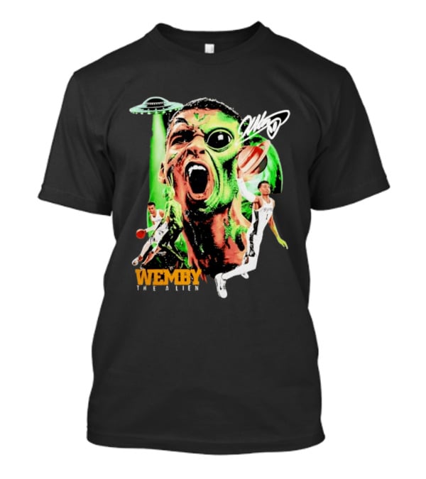 Wemby You Alien Victor Wembanyama San Antonio Spurs 2026 T-Shirt
