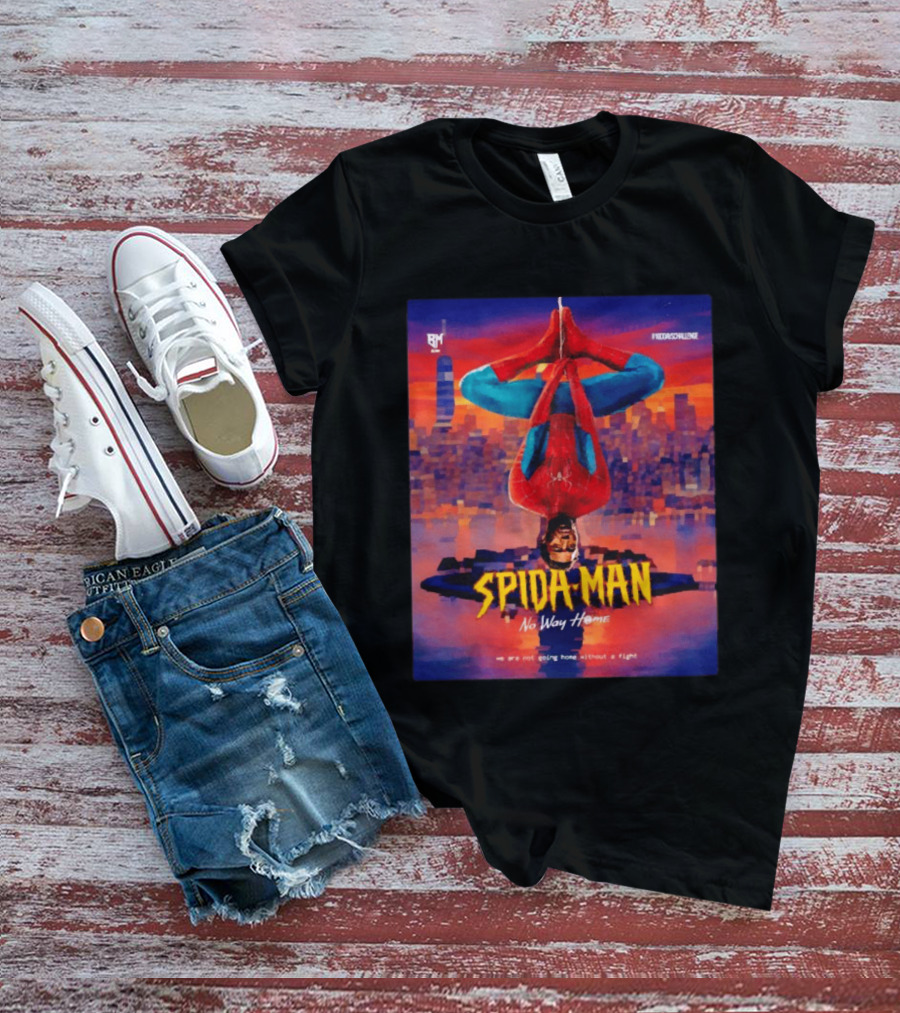 Donovan Mitchell Spida Man No Way Home Cleveland Cavaliers RM Challenge T-Shirt