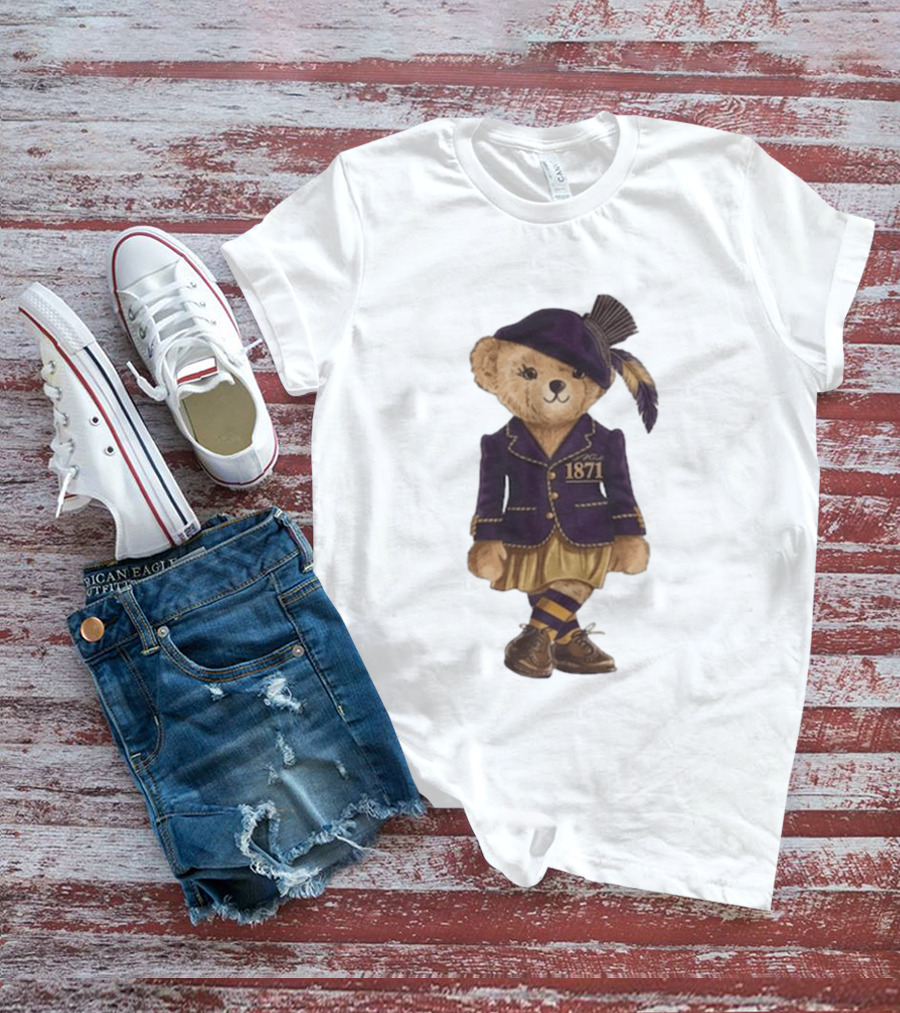 Alcorn State Polo Bear 1871 Lady Edition HBCU Fashion T-Shirt