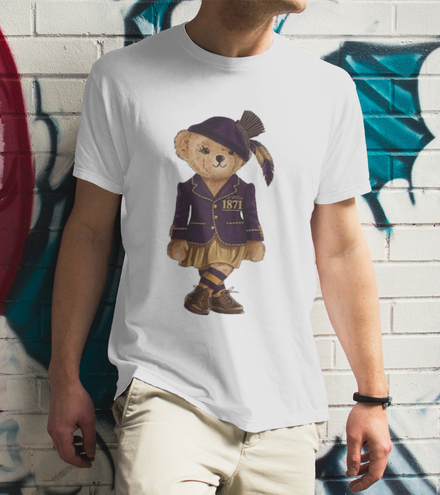 Alcorn State Polo Bear 1871 Lady Edition HBCU Fashion T-Shirt