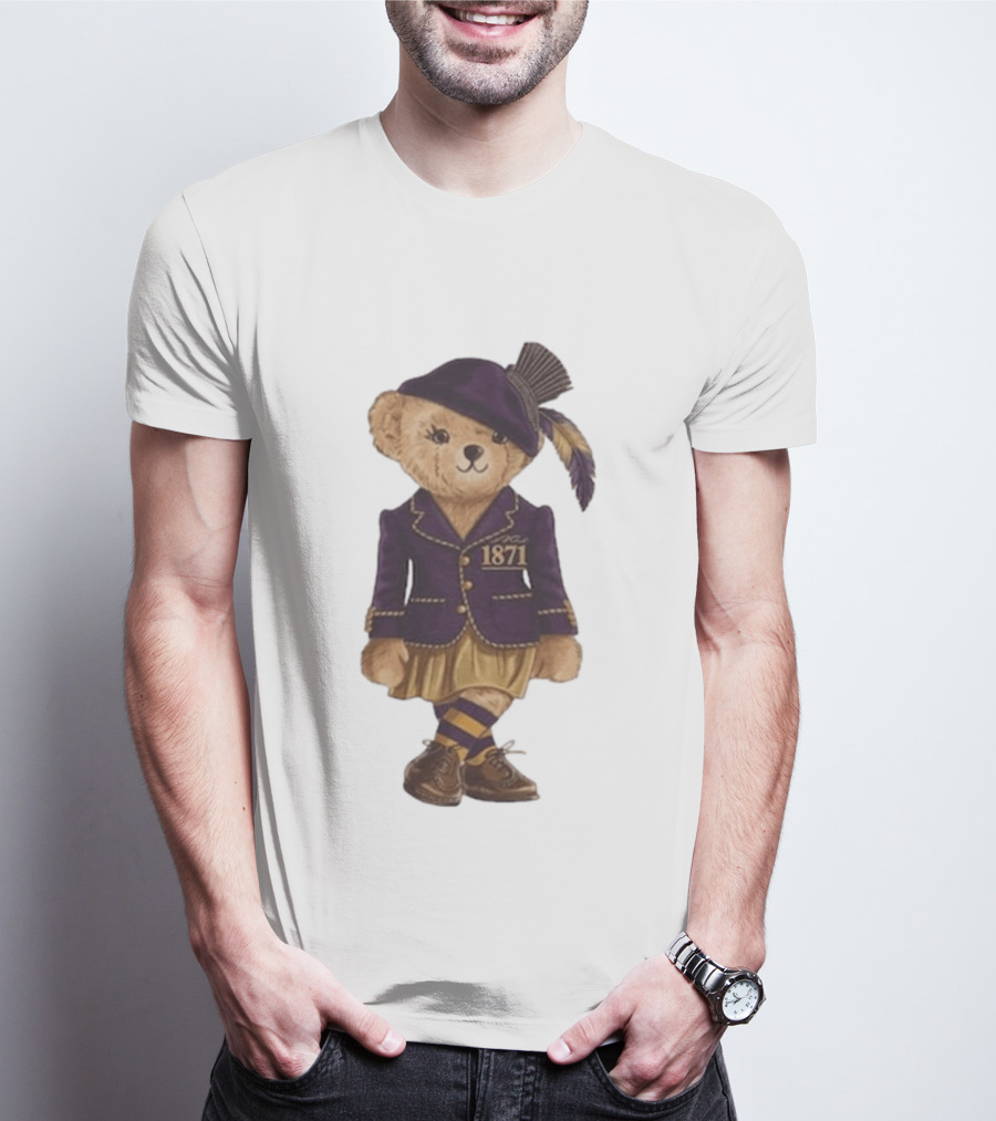 Alcorn State Polo Bear 1871 Lady Edition HBCU Fashion T-Shirt
