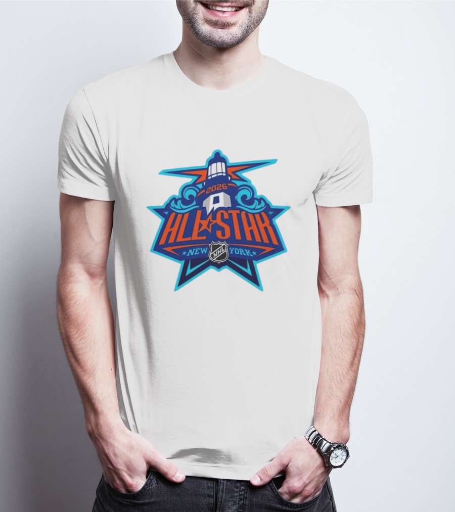 NHL All Star 2026 New York Lighthouse T-Shirt