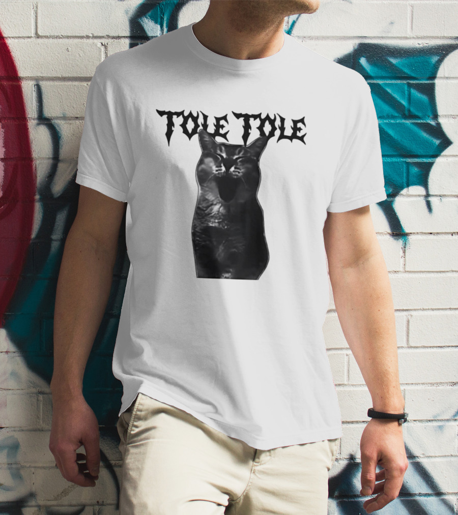 TOLE TOLE Black Cat T-Shirt