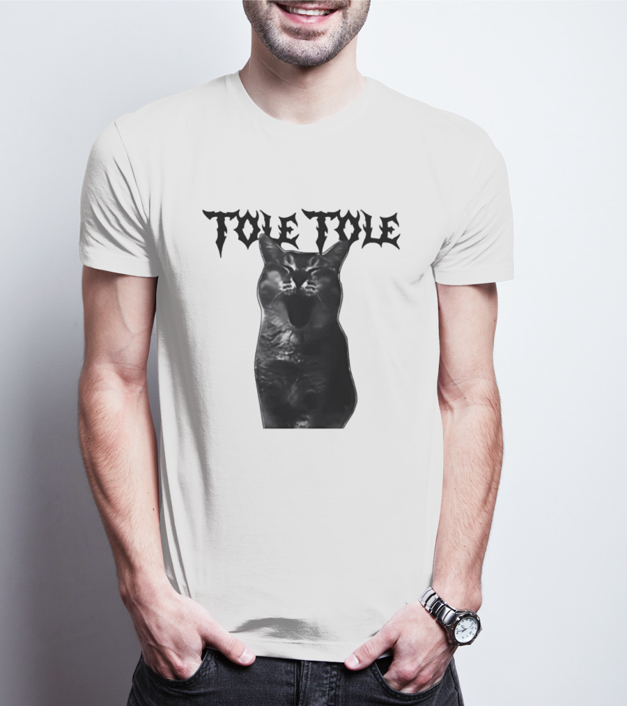 TOLE TOLE Black Cat T-Shirt
