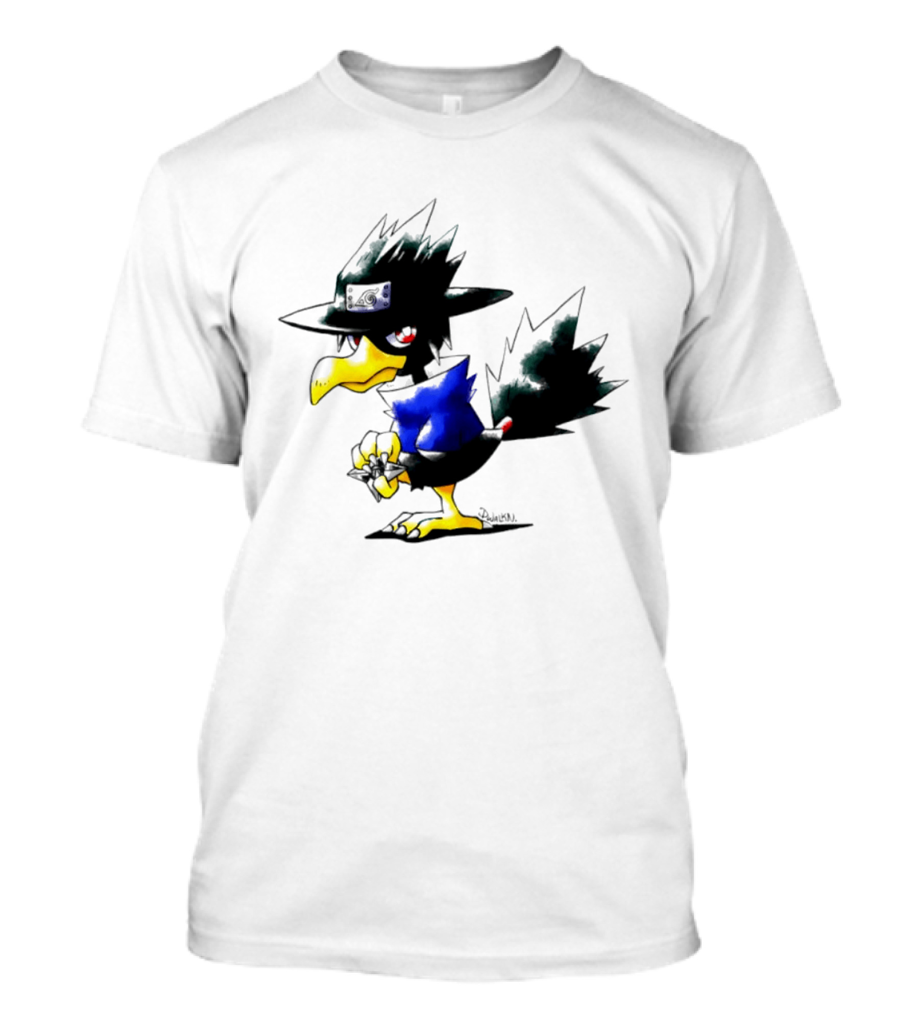 Murkrow Sasuke Uchiha Naruto Hidden Leaf Village Ninja T-Shirt