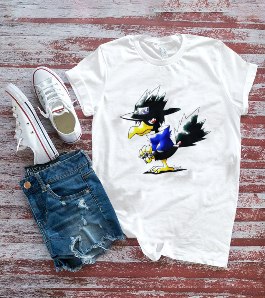 Murkrow Sasuke Uchiha Naruto Hidden Leaf Village Ninja T-Shirt