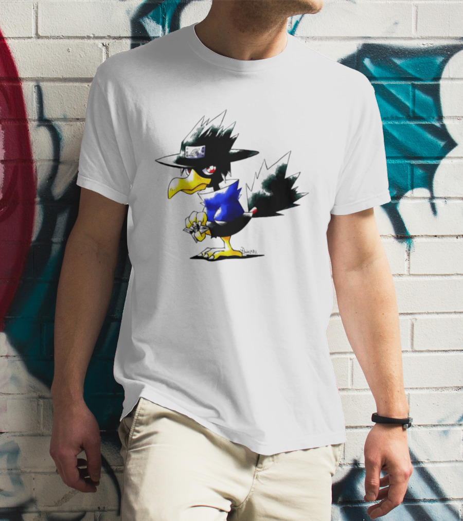 Murkrow Sasuke Uchiha Naruto Hidden Leaf Village Ninja T-Shirt