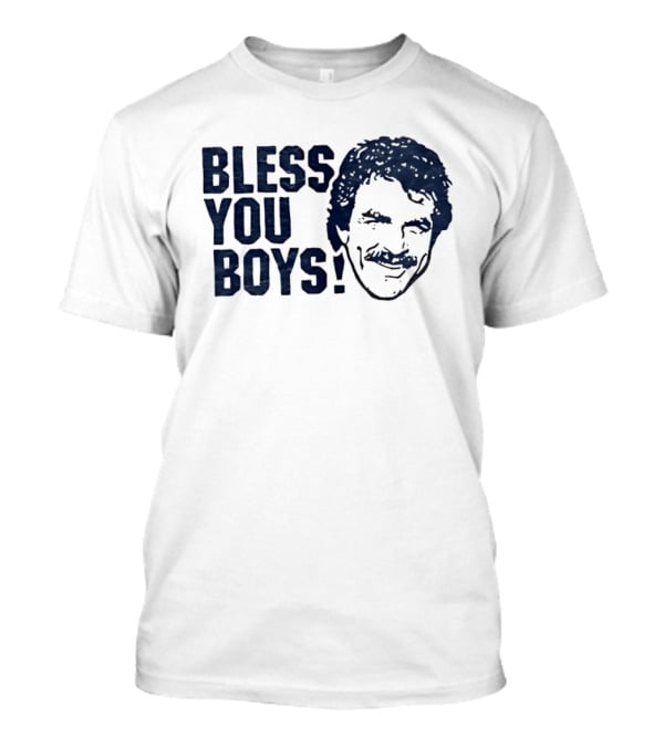 Bless You Boys Tom Selleck Detroit Tigers T-Shirt