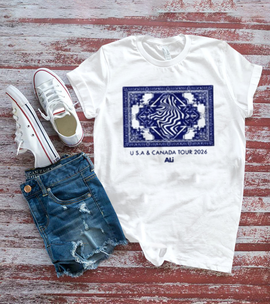 Ali USA & Canada Tour 2026 T-Shirt