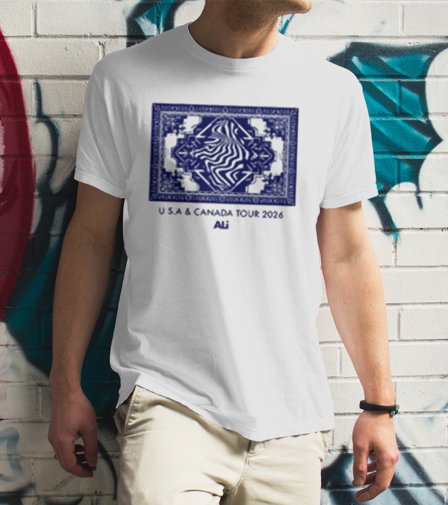 Ali USA & Canada Tour 2026 T-Shirt