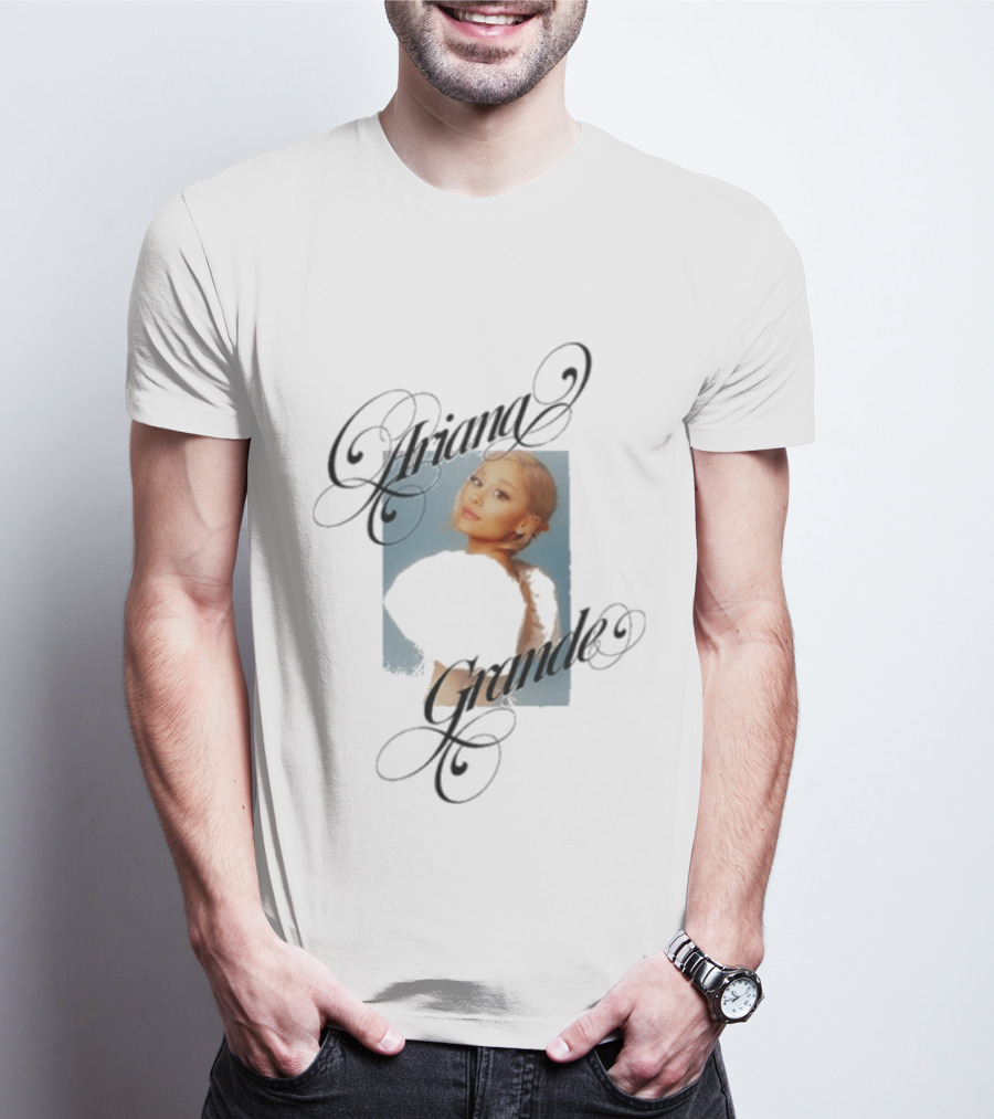 Ariana Grande Vintage Inspired Photo Aesthetic T-Shirt