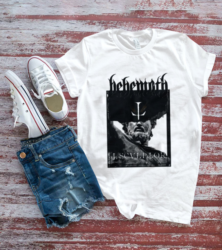 Behemoth I Sculptor Of Aeons And Worlds Statue Of Power T-Shirt
