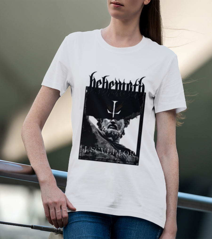 Behemoth I Sculptor Of Aeons And Worlds Statue Of Power T-Shirt
