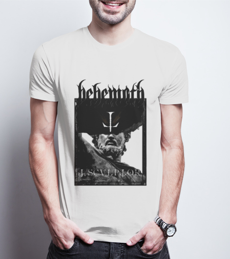 Behemoth I Sculptor Of Aeons And Worlds Statue Of Power T-Shirt
