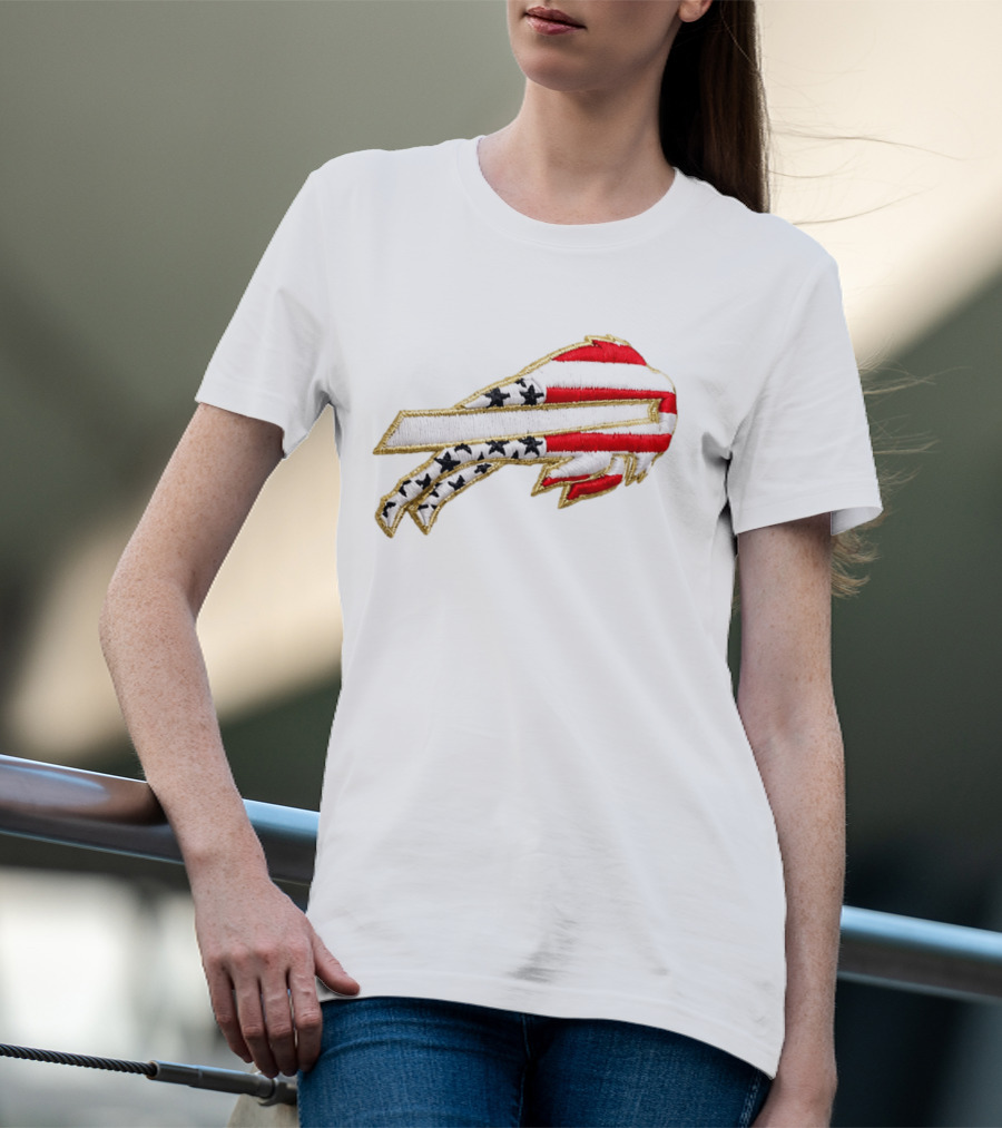 Bills America 250th Anniversary Stars And Stripes T-Shirt