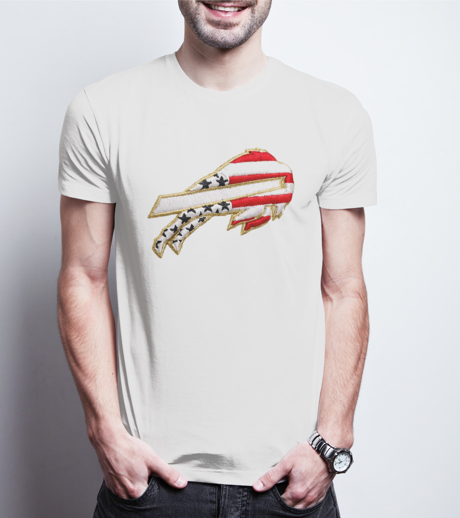 Bills America 250th Anniversary Stars And Stripes T-Shirt